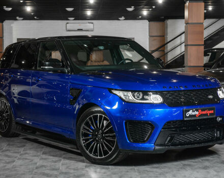 Синій Ленд Ровер Range Rover Sport, об'ємом двигуна 3 л та пробігом 30 тис. км за 69500 $, фото 6 на Automoto.ua