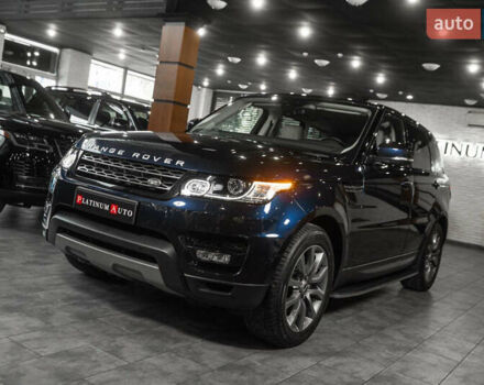 Синий Ленд Ровер Рендж Ровер Спорт, объемом двигателя 2.99 л и пробегом 117 тыс. км за 34500 $, фото 3 на Automoto.ua