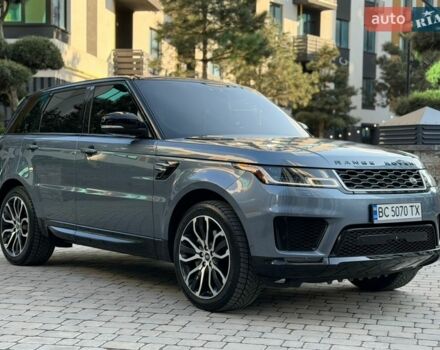 Синій Ленд Ровер Range Rover Sport, об'ємом двигуна 3 л та пробігом 113 тис. км за 45000 $, фото 2 на Automoto.ua