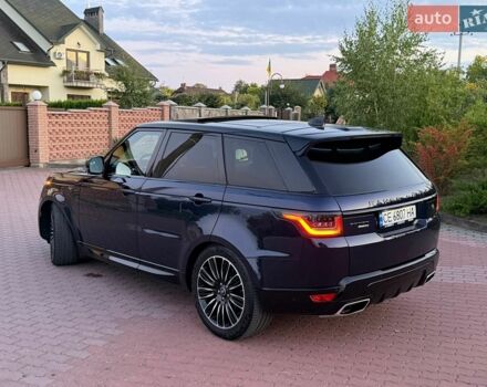 Синій Ленд Ровер Range Rover Sport, об'ємом двигуна 3 л та пробігом 84 тис. км за 48000 $, фото 5 на Automoto.ua