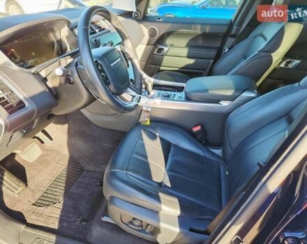 Синий Ленд Ровер Рендж Ровер Спорт, объемом двигателя 3 л и пробегом 81 тыс. км за 12800 $, фото 7 на Automoto.ua