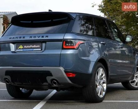 Синій Ленд Ровер Range Rover Sport, об'ємом двигуна 2 л та пробігом 138 тис. км за 42500 $, фото 9 на Automoto.ua