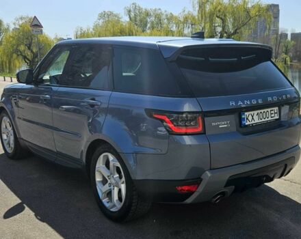 Синій Ленд Ровер Range Rover Sport, об'ємом двигуна 2 л та пробігом 160 тис. км за 32121 $, фото 13 на Automoto.ua