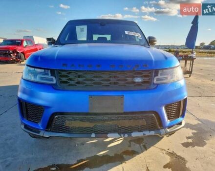Синий Ленд Ровер Рендж Ровер Спорт, объемом двигателя 3 л и пробегом 81 тыс. км за 12800 $, фото 1 на Automoto.ua