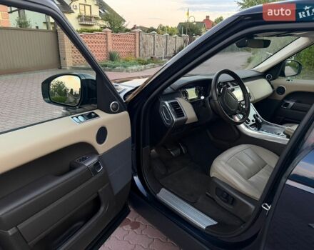 Синій Ленд Ровер Range Rover Sport, об'ємом двигуна 3 л та пробігом 84 тис. км за 48000 $, фото 11 на Automoto.ua