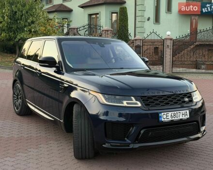 Синій Ленд Ровер Range Rover Sport, об'ємом двигуна 3 л та пробігом 84 тис. км за 48000 $, фото 2 на Automoto.ua
