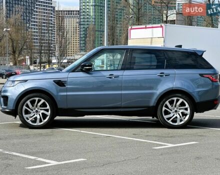 Синій Ленд Ровер Range Rover Sport, об'ємом двигуна 2 л та пробігом 138 тис. км за 35900 $, фото 6 на Automoto.ua