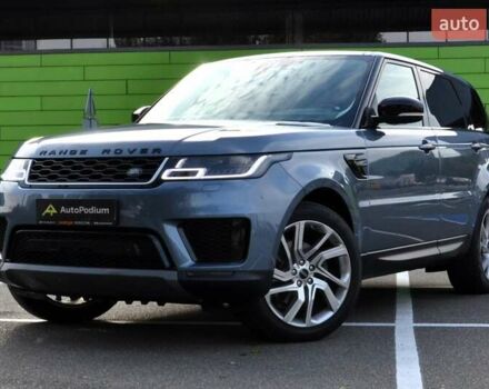 Синий Ленд Ровер Рендж Ровер Спорт, объемом двигателя 2 л и пробегом 138 тыс. км за 37999 $, фото 6 на Automoto.ua