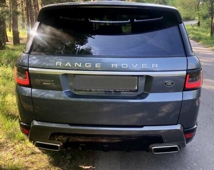Синій Ленд Ровер Range Rover Sport, об'ємом двигуна 3 л та пробігом 73 тис. км за 69000 $, фото 6 на Automoto.ua