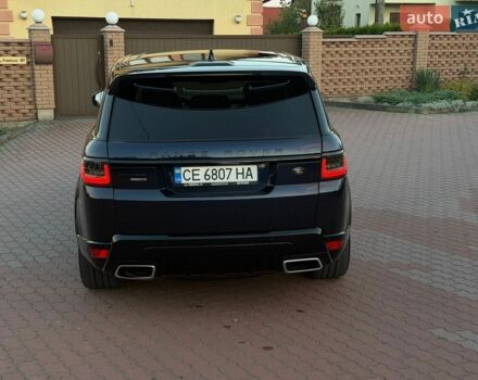 Синій Ленд Ровер Range Rover Sport, об'ємом двигуна 3 л та пробігом 84 тис. км за 48000 $, фото 9 на Automoto.ua