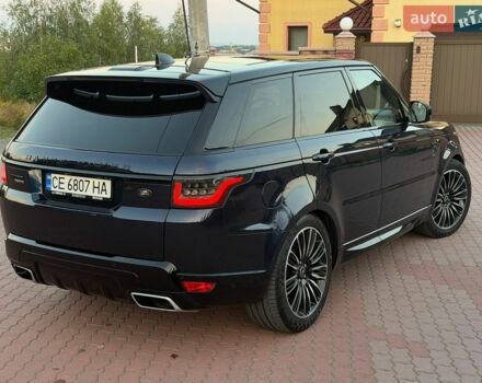 Синій Ленд Ровер Range Rover Sport, об'ємом двигуна 3 л та пробігом 84 тис. км за 48000 $, фото 7 на Automoto.ua