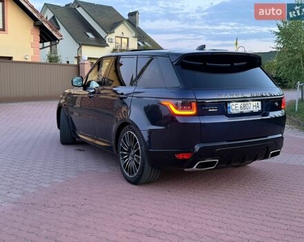 Синій Ленд Ровер Range Rover Sport, об'ємом двигуна 3 л та пробігом 84 тис. км за 48000 $, фото 6 на Automoto.ua