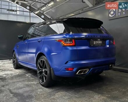 Синій Ленд Ровер Range Rover Sport, об'ємом двигуна 5 л та пробігом 82 тис. км за 97500 $, фото 10 на Automoto.ua