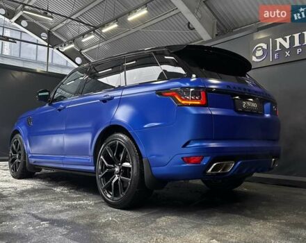 Синій Ленд Ровер Range Rover Sport, об'ємом двигуна 5 л та пробігом 82 тис. км за 97500 $, фото 9 на Automoto.ua