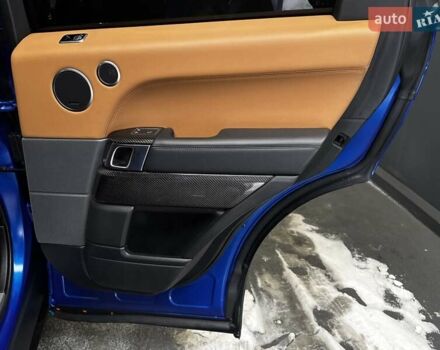 Синій Ленд Ровер Range Rover Sport, об'ємом двигуна 5 л та пробігом 82 тис. км за 97500 $, фото 53 на Automoto.ua