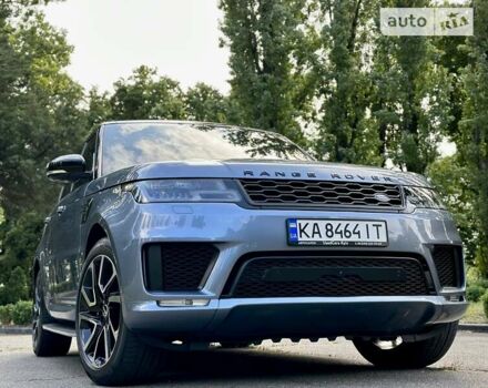 Синій Ленд Ровер Range Rover Sport, об'ємом двигуна 3 л та пробігом 110 тис. км за 72300 $, фото 17 на Automoto.ua