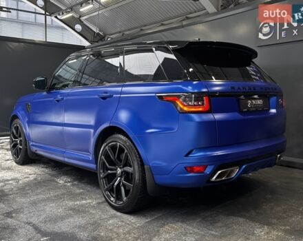 Синій Ленд Ровер Range Rover Sport, об'ємом двигуна 5 л та пробігом 82 тис. км за 92900 $, фото 8 на Automoto.ua