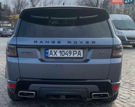 Синій Ленд Ровер Range Rover Sport, об'ємом двигуна 2 л та пробігом 67 тис. км за 48000 $, фото 7 на Automoto.ua