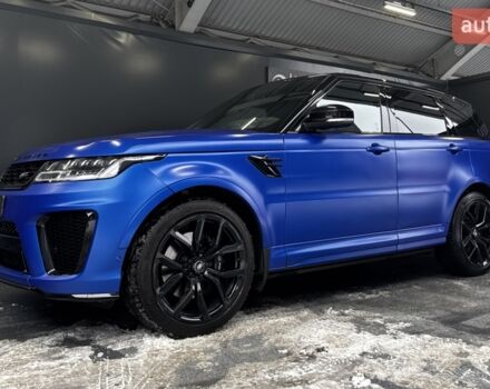 Синій Ленд Ровер Range Rover Sport, об'ємом двигуна 5 л та пробігом 82 тис. км за 92900 $, фото 6 на Automoto.ua