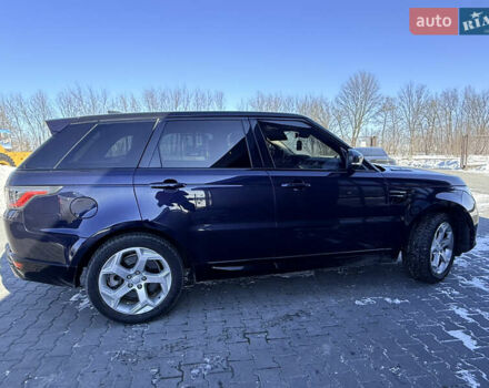 Синій Ленд Ровер Range Rover Sport, об'ємом двигуна 3 л та пробігом 205 тис. км за 33500 $, фото 4 на Automoto.ua