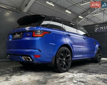 Синій Ленд Ровер Range Rover Sport, об'ємом двигуна 5 л та пробігом 82 тис. км за 97500 $, фото 15 на Automoto.ua