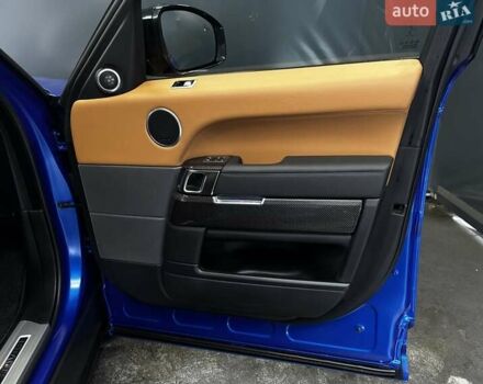 Синій Ленд Ровер Range Rover Sport, об'ємом двигуна 5 л та пробігом 82 тис. км за 97500 $, фото 51 на Automoto.ua