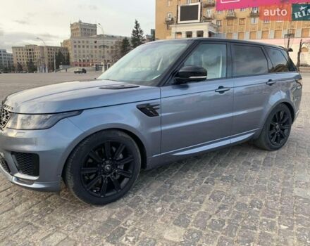 Синій Ленд Ровер Range Rover Sport, об'ємом двигуна 2 л та пробігом 67 тис. км за 48000 $, фото 3 на Automoto.ua