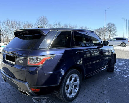 Синій Ленд Ровер Range Rover Sport, об'ємом двигуна 3 л та пробігом 205 тис. км за 33500 $, фото 5 на Automoto.ua