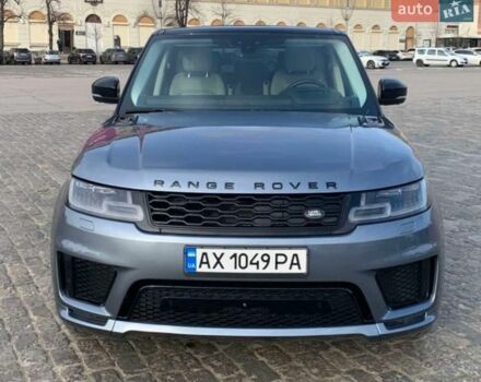Синій Ленд Ровер Range Rover Sport, об'ємом двигуна 2 л та пробігом 63 тис. км за 65000 $, фото 1 на Automoto.ua