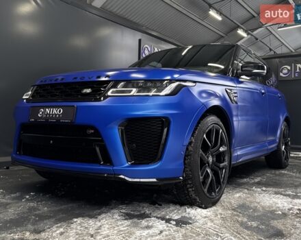 Синій Ленд Ровер Range Rover Sport, об'ємом двигуна 5 л та пробігом 82 тис. км за 92900 $, фото 2 на Automoto.ua