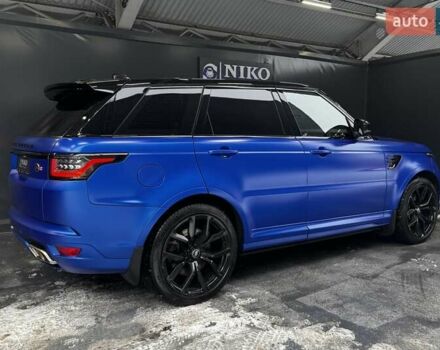 Синій Ленд Ровер Range Rover Sport, об'ємом двигуна 5 л та пробігом 82 тис. км за 97500 $, фото 16 на Automoto.ua