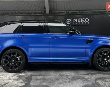 Синій Ленд Ровер Range Rover Sport, об'ємом двигуна 5 л та пробігом 82 тис. км за 97500 $, фото 18 на Automoto.ua