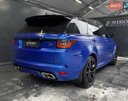 Синій Ленд Ровер Range Rover Sport, об'ємом двигуна 5 л та пробігом 82 тис. км за 92900 $, фото 13 на Automoto.ua