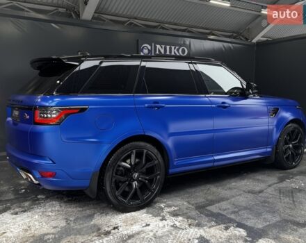 Синій Ленд Ровер Range Rover Sport, об'ємом двигуна 5 л та пробігом 82 тис. км за 92900 $, фото 16 на Automoto.ua
