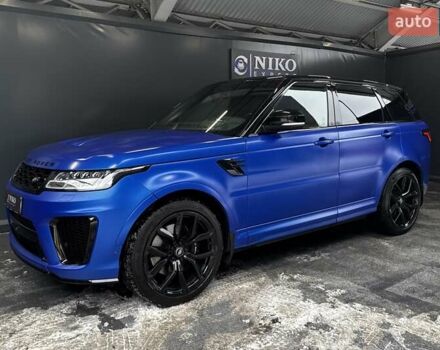 Синій Ленд Ровер Range Rover Sport, об'ємом двигуна 5 л та пробігом 82 тис. км за 97500 $, фото 5 на Automoto.ua