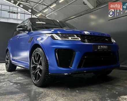 Синій Ленд Ровер Range Rover Sport, об'ємом двигуна 5 л та пробігом 82 тис. км за 97500 $, фото 24 на Automoto.ua