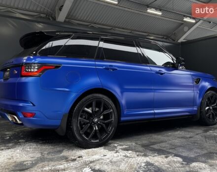 Синій Ленд Ровер Range Rover Sport, об'ємом двигуна 5 л та пробігом 82 тис. км за 92900 $, фото 17 на Automoto.ua