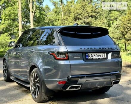 Синій Ленд Ровер Range Rover Sport, об'ємом двигуна 3 л та пробігом 110 тис. км за 72300 $, фото 24 на Automoto.ua