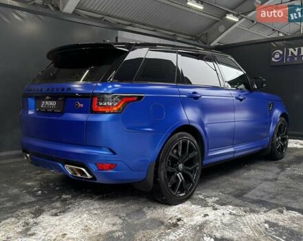 Синій Ленд Ровер Range Rover Sport, об'ємом двигуна 5 л та пробігом 82 тис. км за 97500 $, фото 14 на Automoto.ua