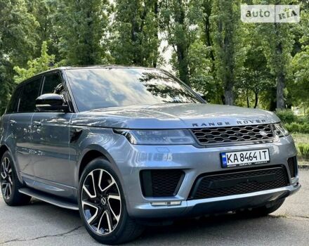 Синій Ленд Ровер Range Rover Sport, об'ємом двигуна 3 л та пробігом 110 тис. км за 72300 $, фото 12 на Automoto.ua