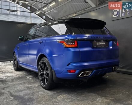 Синій Ленд Ровер Range Rover Sport, об'ємом двигуна 5 л та пробігом 82 тис. км за 92900 $, фото 10 на Automoto.ua