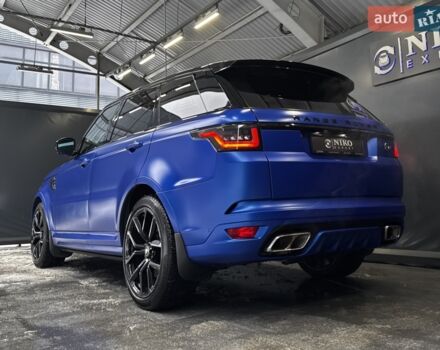 Синій Ленд Ровер Range Rover Sport, об'ємом двигуна 5 л та пробігом 82 тис. км за 92900 $, фото 11 на Automoto.ua