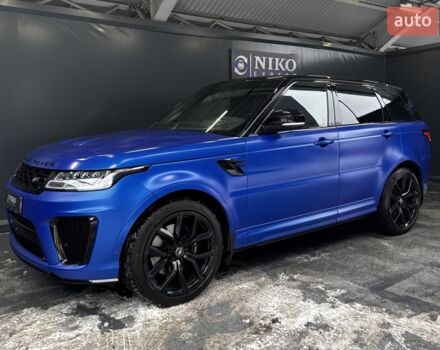 Синій Ленд Ровер Range Rover Sport, об'ємом двигуна 5 л та пробігом 82 тис. км за 92900 $, фото 5 на Automoto.ua