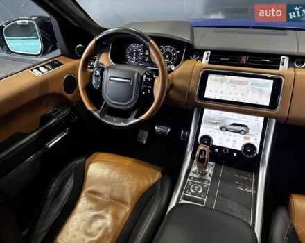 Синій Ленд Ровер Range Rover Sport, об'ємом двигуна 5 л та пробігом 82 тис. км за 92900 $, фото 30 на Automoto.ua