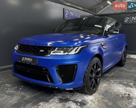 Синій Ленд Ровер Range Rover Sport, об'ємом двигуна 5 л та пробігом 82 тис. км за 92900 $, фото 1 на Automoto.ua
