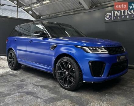 Синій Ленд Ровер Range Rover Sport, об'ємом двигуна 5 л та пробігом 82 тис. км за 97500 $, фото 19 на Automoto.ua