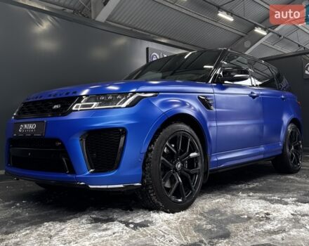 Синій Ленд Ровер Range Rover Sport, об'ємом двигуна 5 л та пробігом 82 тис. км за 92900 $, фото 4 на Automoto.ua