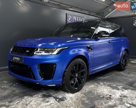 Синій Ленд Ровер Range Rover Sport, об'ємом двигуна 5 л та пробігом 82 тис. км за 92900 $, фото 3 на Automoto.ua