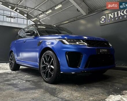 Синій Ленд Ровер Range Rover Sport, об'ємом двигуна 5 л та пробігом 82 тис. км за 97500 $, фото 22 на Automoto.ua