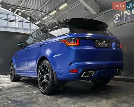 Синій Ленд Ровер Range Rover Sport, об'ємом двигуна 5 л та пробігом 82 тис. км за 97500 $, фото 11 на Automoto.ua